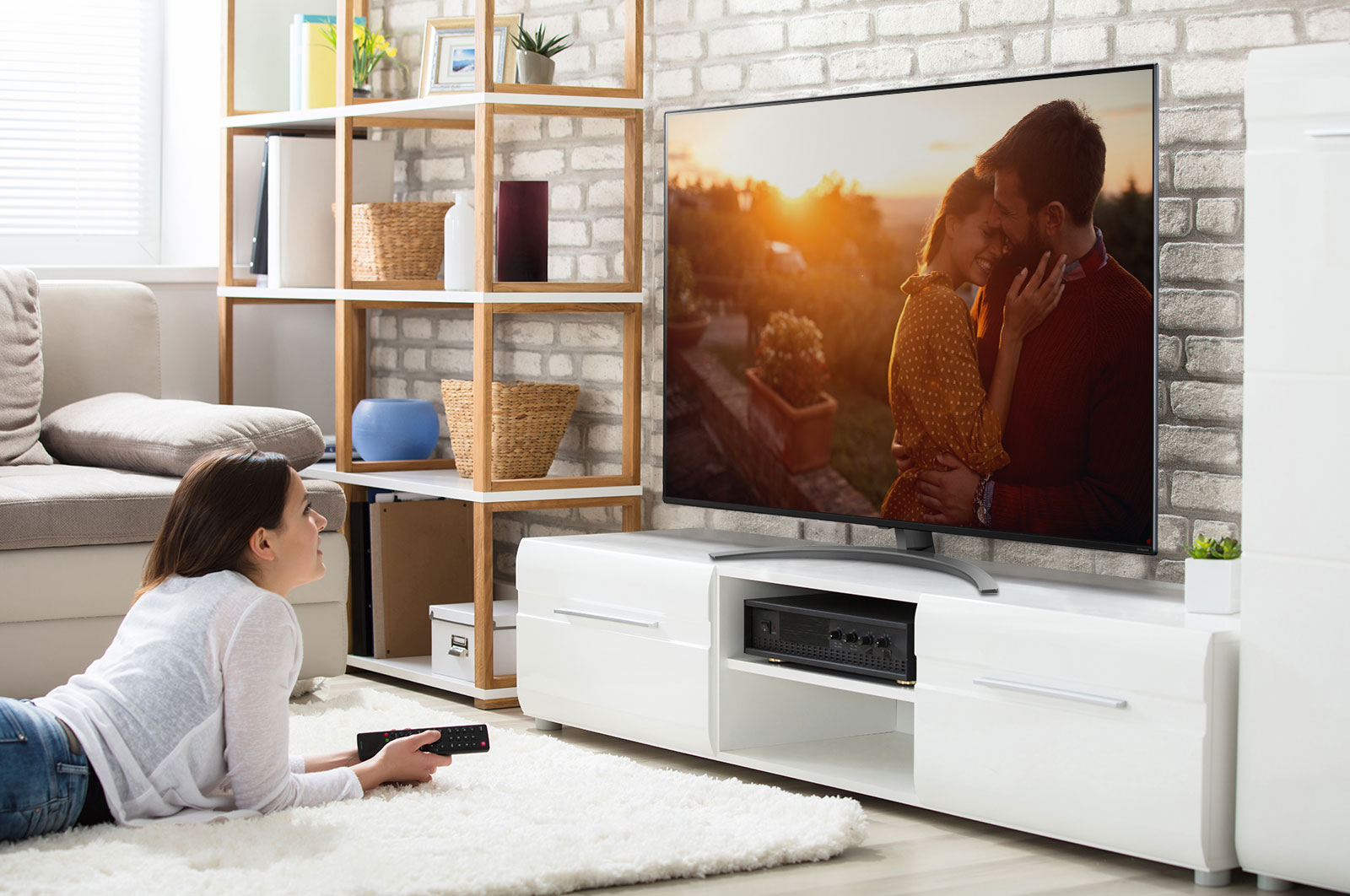 LG Telewizor LG 75” NanoCell 4K 2020 AI TV ze sztuczną inteligencją 75NANO91, 75NANO913NA