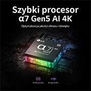 LG Telewizor LG 75” QNED 4K AI TV ze sztuczną inteligencją, DVB-T2/HEVC, 75QNED87, 75QNED873QB