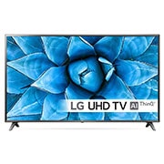 Telewizor LG 75” 4K HDR 75UM7050 75UM7050PLA - widok z przodu