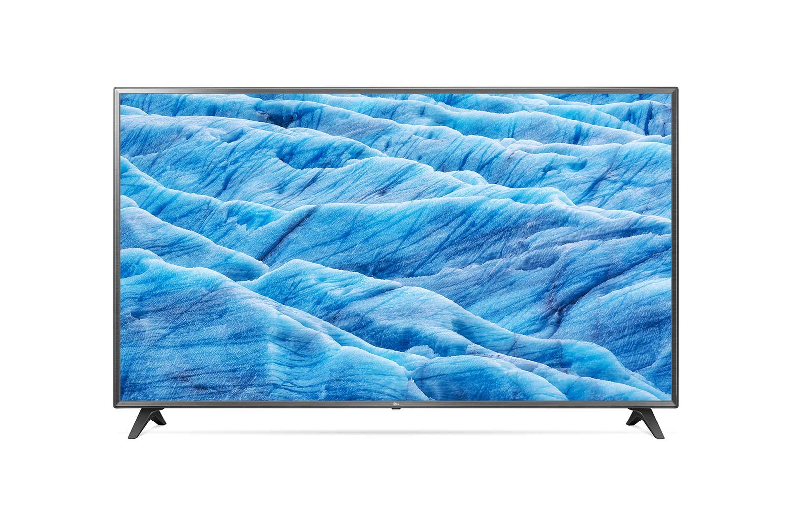 Telewizor LG 75&#34; 4K Smart TV z Active HDR AI TV ze sztuczną inteligencją 75UM7110 75UM7110PLB - widok z przodu