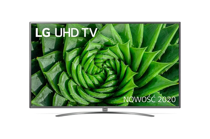 LG Telewizor LG 75” UHD 4K 2020 AI TV ze sztuczną inteligencją, DVB-T2, 75UN8100, 75UN81003LB