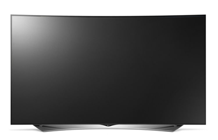 Zakrzywiony telewizor LG ULTRA HD 79&#39;&#39; UG880V 79UG880V - widok z przodu