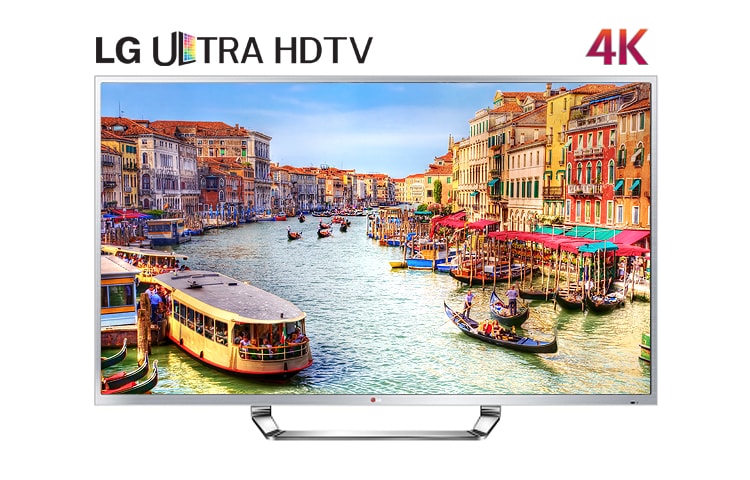 Pierwszy na świecie telewizor ULRTA HDTV o przekątnej 84 cali, Rozdzielczość 4 razy wyższa niż Full HD 8.3 miliona pikseli, Tylko najlepsi tworzą pierwsi 84LM960V - widok z przodu