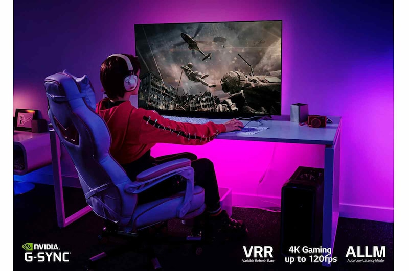 LG Telewizor LG 48” OLED 4K Cinema HDR AI TV ze sztuczną inteligencją, DVB-T2/HEVC, OLED48C1, OLED48C12LA