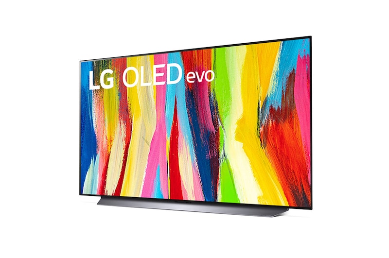 LG Telewizor LG 48” OLED evo 4K ze sztuczną inteligencją, Cinema HDR, Smart TV, 120Hz, DVB-T2/HEVC, OLED48C2, OLED48C21LA
