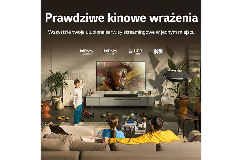 LG Telewizor LG 48” OLED evo 4K ze sztuczną inteligencją, Cinema HDR, Smart TV, 120Hz, DVB-T2/HEVC, OLED48C2, OLED48C22LB