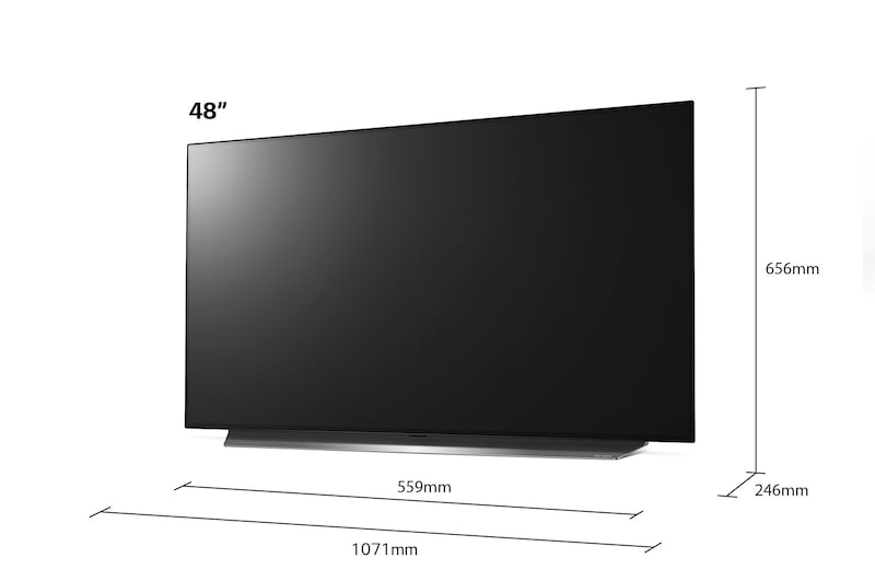 LG Telewizor LG 48” OLED 4K Cinema HDR AI TV ze sztuczną inteligencją OLED48CX, OLED48CX3LB