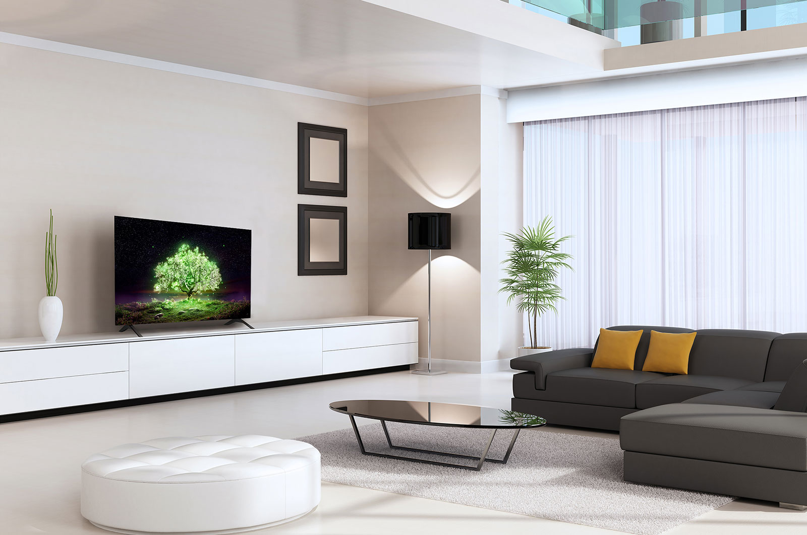 LG Telewizor LG 55” OLED 4K 2021 AI TV ze sztuczną inteligencją, DVB-T2/HEVC, OLED55A1, OLED55A13LA