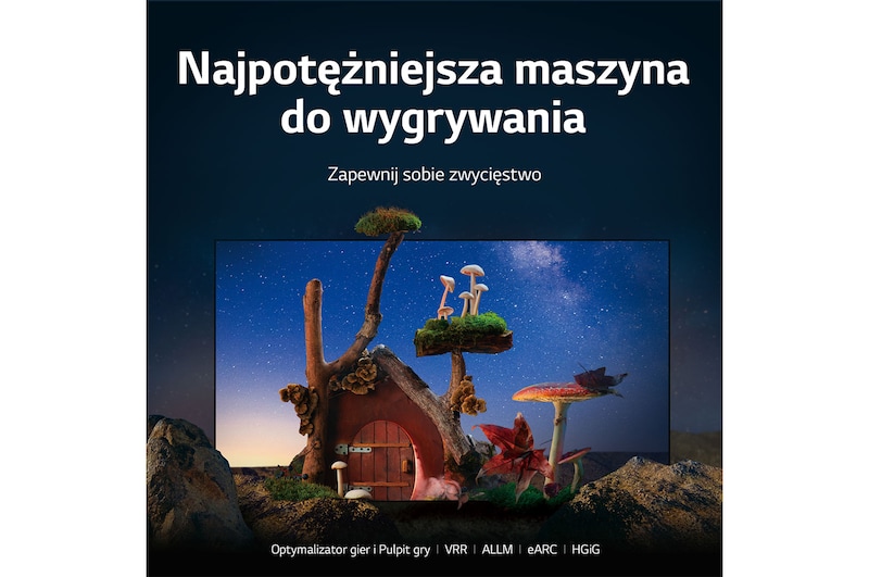 LG Telewizor LG 55” OLED 4K ze sztuczną inteligencją, Cinema HDR, Smart TV, 120Hz, DVB-T2/HEVC, OLED55B2, OLED55B23LA