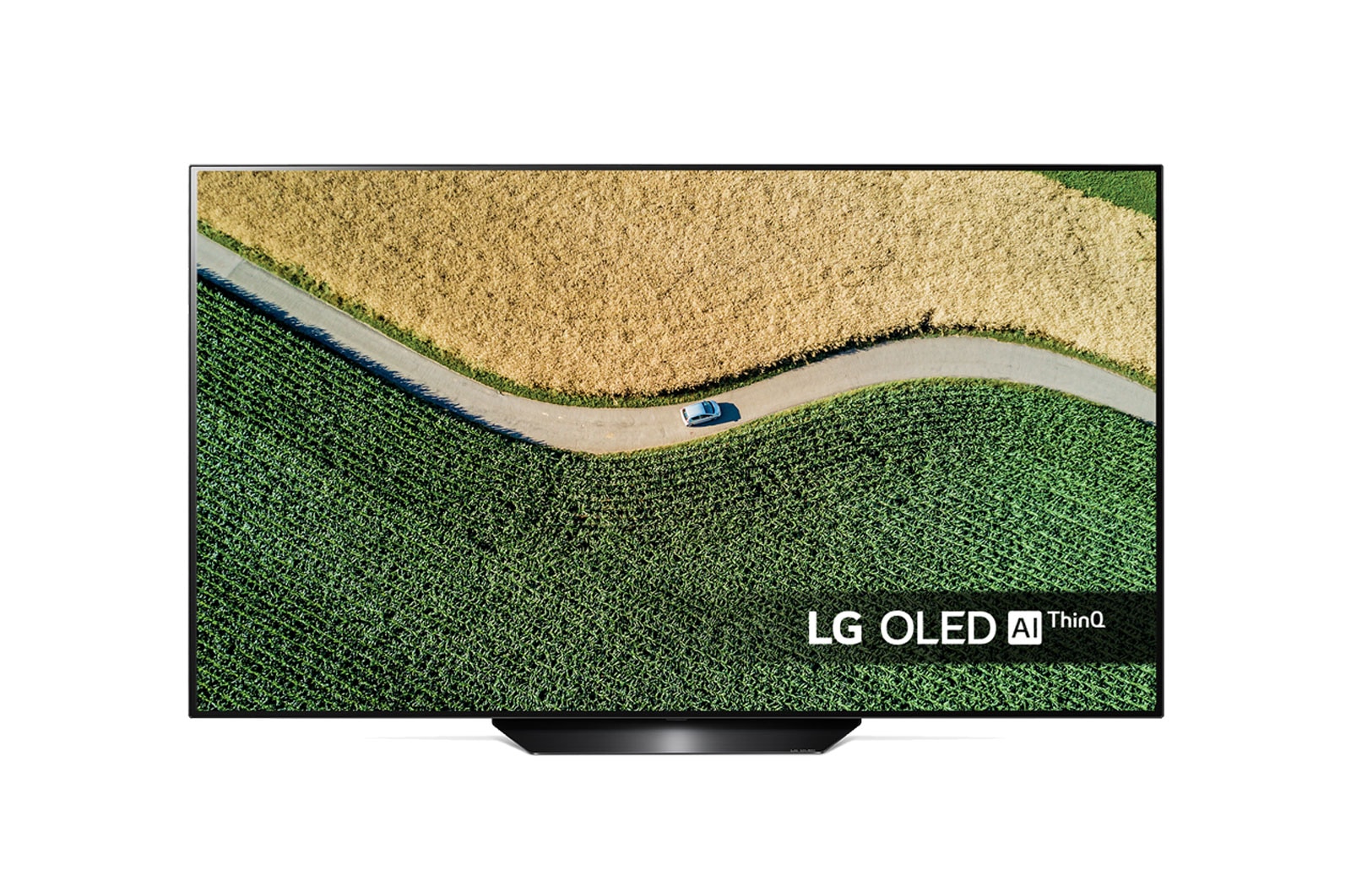 Telewizor LG 55” OLED 4K Cinema HDR AI TV ze sztuczną inteligencją OLED55B9S OLED55B9SLA - widok z przodu