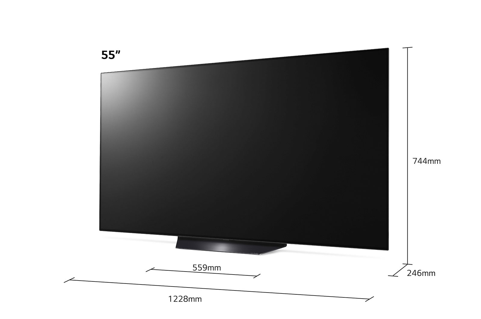 LG Telewizor LG 55” OLED 4K Cinema HDR AI TV ze sztuczną inteligencją OLED55BX, OLED55BX3LB