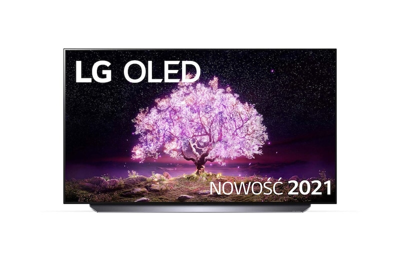 LG Telewizor LG 55” OLED 4K Cinema HDR AI TV ze sztuczną inteligencją, DVB-T2/HEVC, OLED55C1, OLED55C11LB