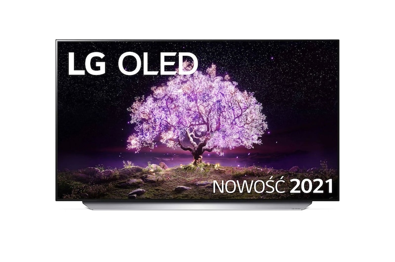 LG Telewizor LG 55” OLED 4K Cinema HDR AI TV ze sztuczną inteligencją, DVB-T2/HEVC, OLED55C1, OLED55C12LA