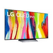 LG Telewizor LG 55” OLED evo 4K ze sztuczną inteligencją, Cinema HDR, Smart TV, 120Hz, DVB-T2/HEVC, OLED55C2, OLED55C21LA