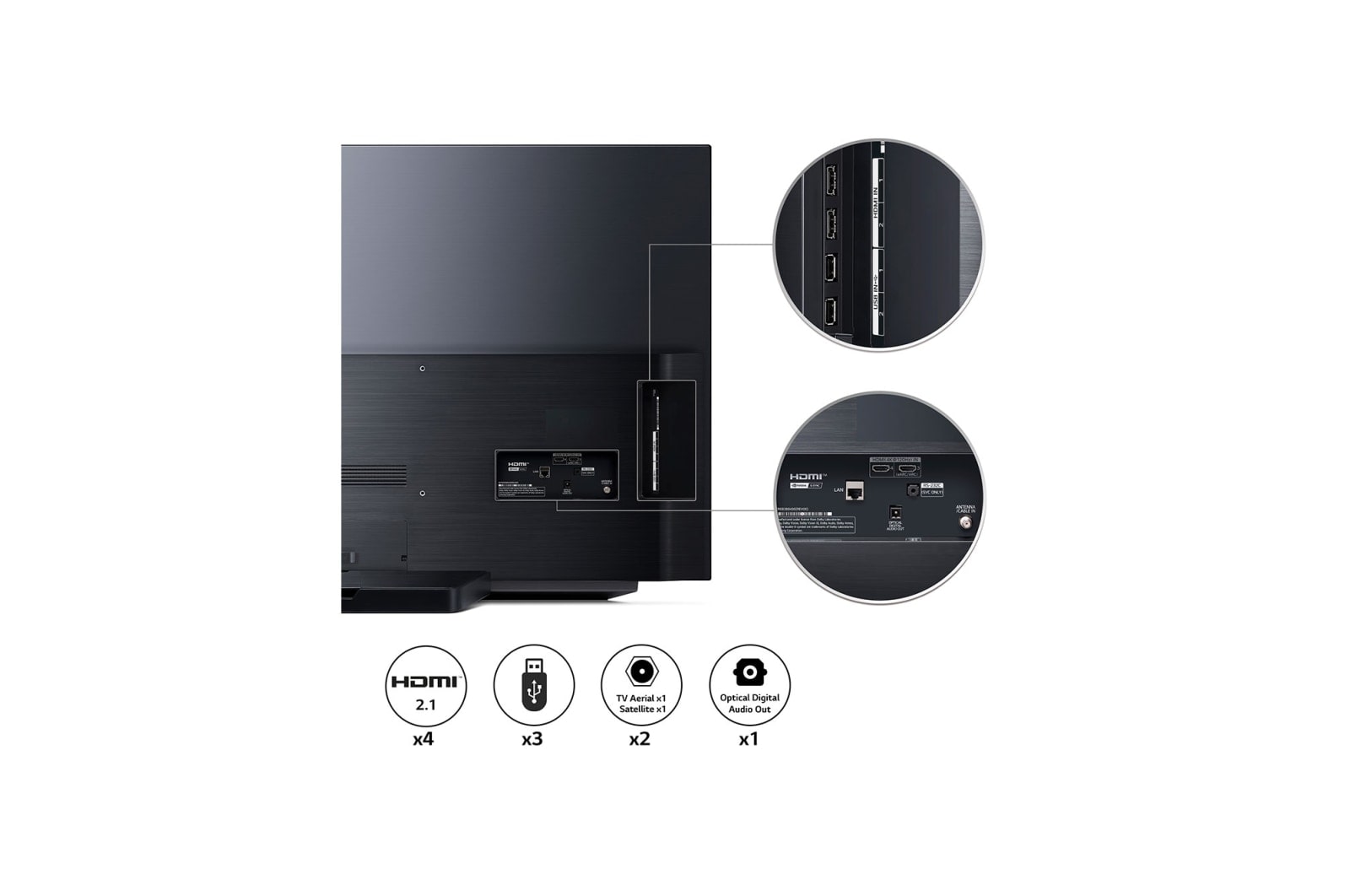 LG Telewizor LG 55” OLED 4K ze sztuczną inteligencją, Cinema HDR, Smart TV, 120Hz, DVB-T2/HEVC, OLED55CS, OLED55CS6LA