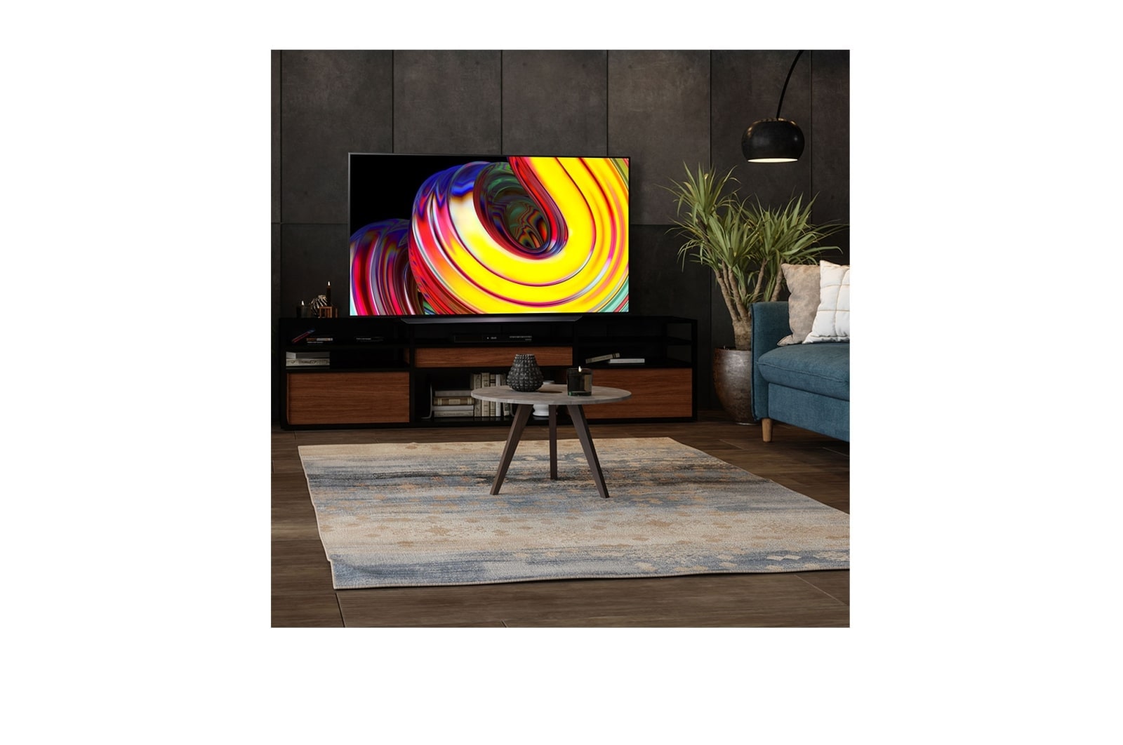 LG Telewizor LG 55” OLED 4K ze sztuczną inteligencją, Cinema HDR, Smart TV, 120Hz, DVB-T2/HEVC, OLED55CS, OLED55CS6LA