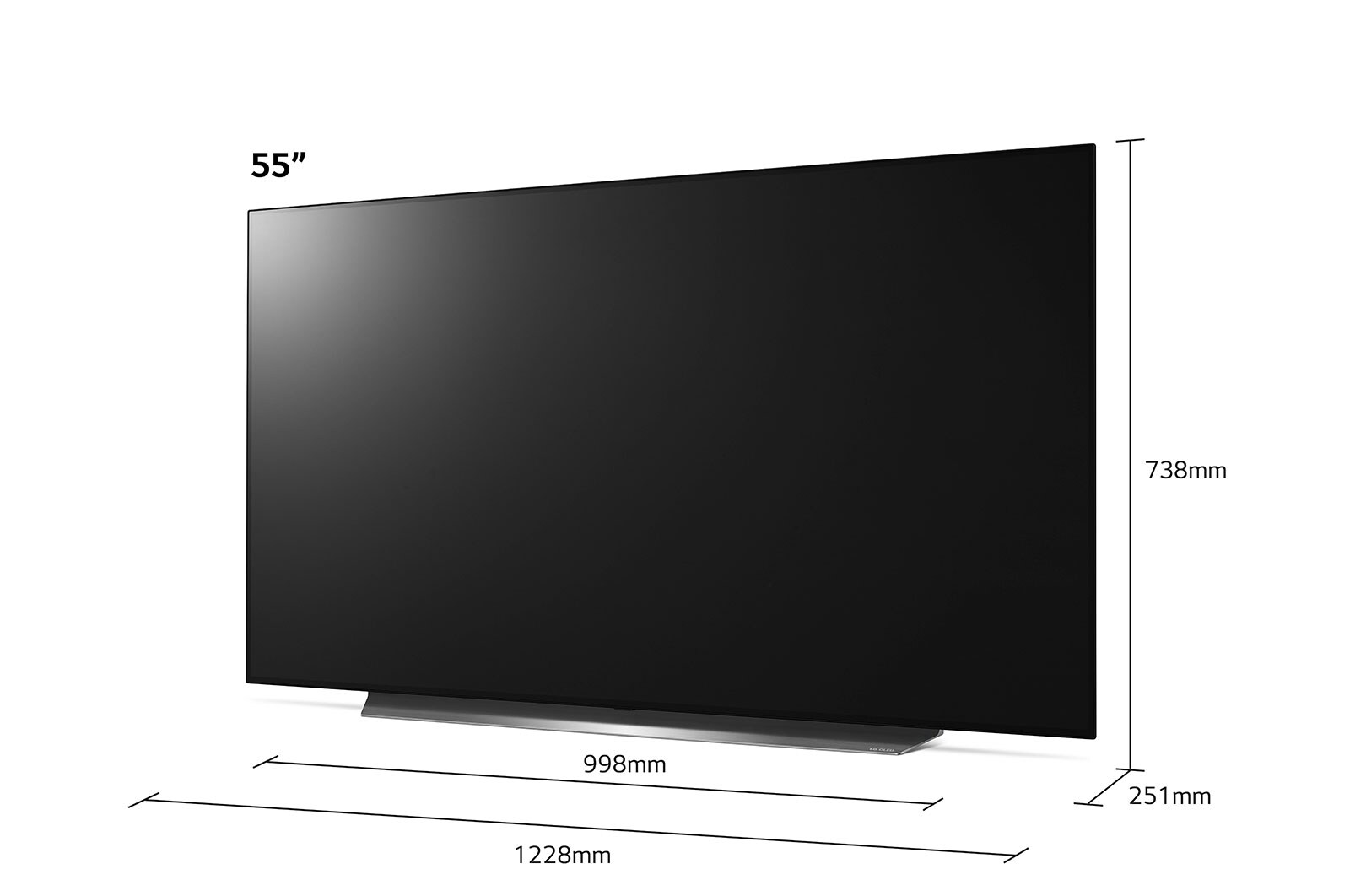 LG Telewizor LG 55” OLED 4K Cinema HDR AI TV ze sztuczną inteligencją, DVB-T2, OLED55CX, OLED55CX3LA