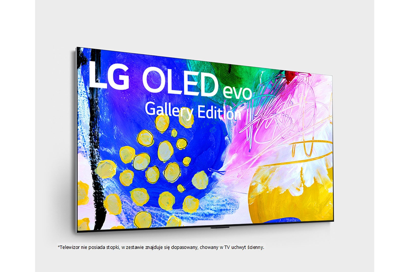 LG Telewizor LG 55” OLED evo Gallery 4K ze sztuczną inteligencją, Cinema HDR, Smart TV, 120Hz, DVB-T2/HEVC, OLED55G2, OLED55G23LA