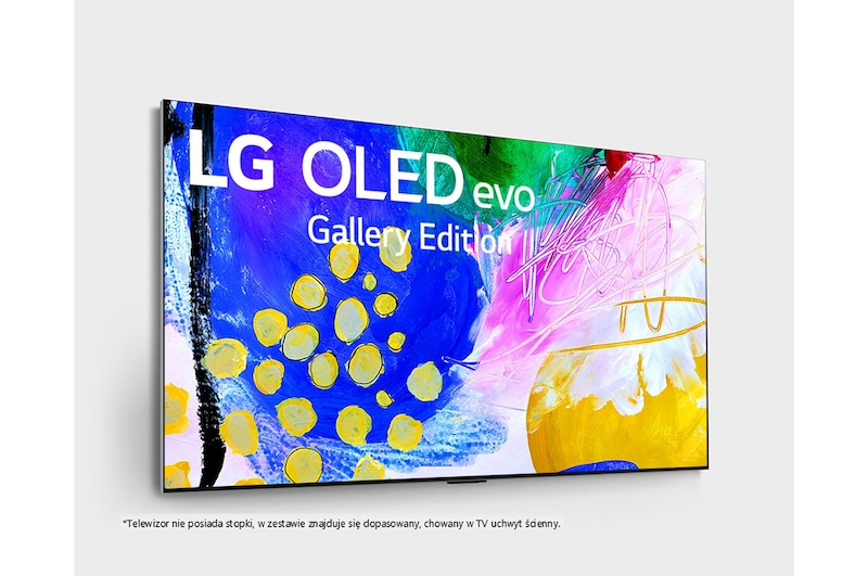 LG Telewizor LG 55” OLED evo Gallery 4K ze sztuczną inteligencją, Cinema HDR, Smart TV, 120Hz, DVB-T2/HEVC, OLED55G2, OLED55G23LA