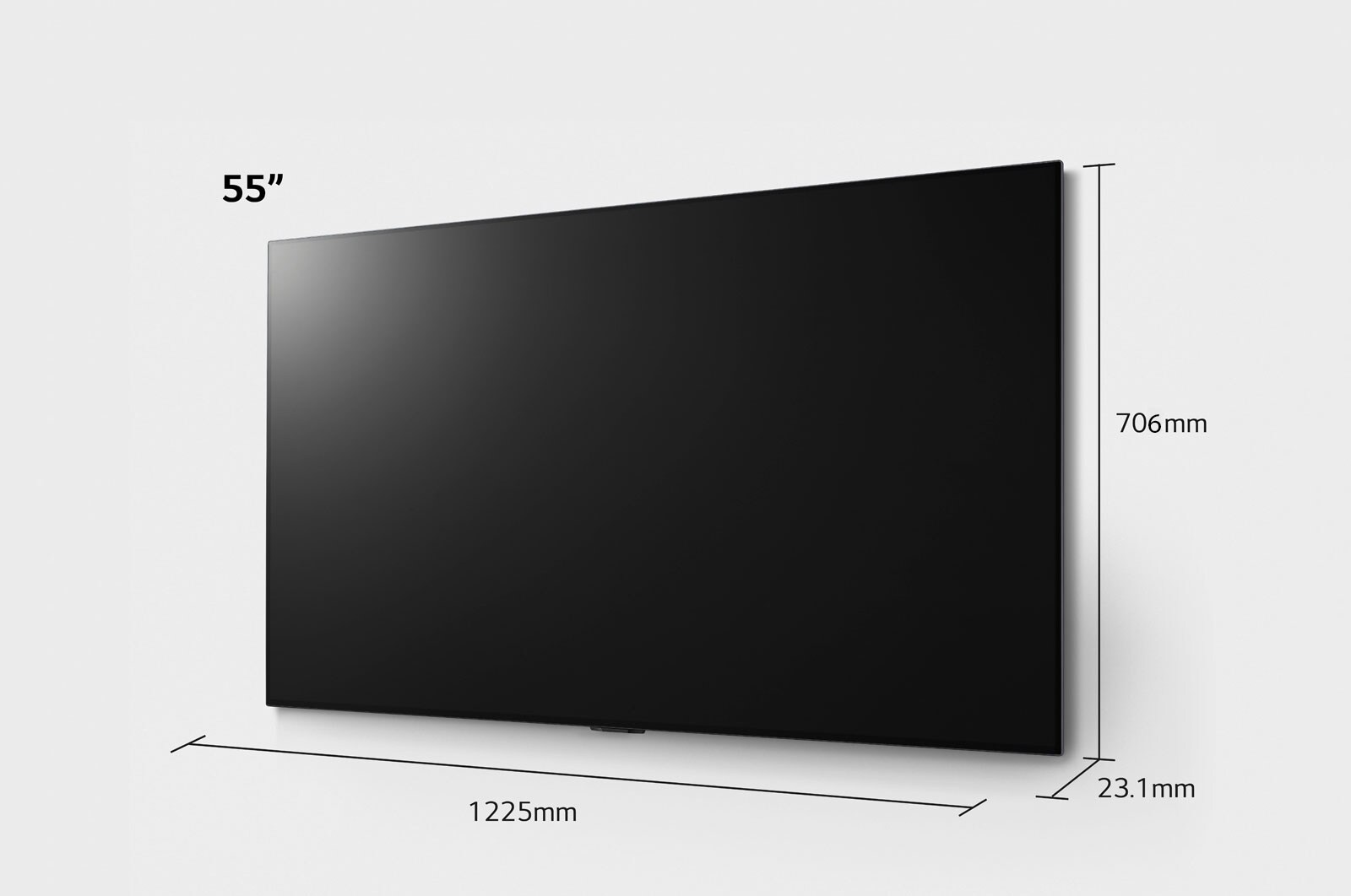 LG Telewizor LG 55” OLED Gallery 4K Cinema HDR AI TV ze sztuczną inteligencją OLED55GX, OLED55GX3LA