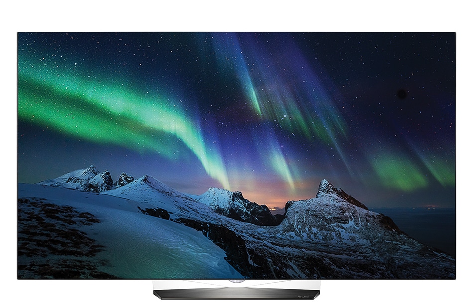65&#34; TELEWIZOR LG OLED 4K OLED65B6J - widok z przodu