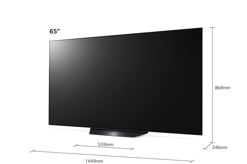 LG Telewizor LG 65” OLED 4K Cinema HDR AI TV ze sztuczną inteligencją OLED65BX, OLED65BX3LB