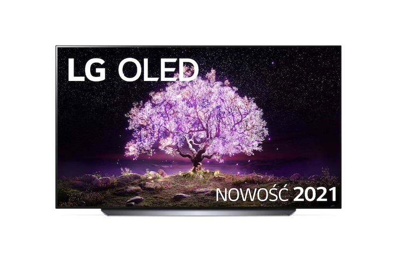 LG Telewizor LG 65” OLED 4K Cinema HDR AI TV ze sztuczną inteligencją, DVB-T2/HEVC, OLED65C1, OLED65C11LB