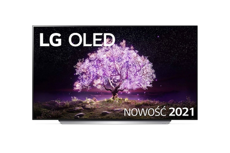 LG Telewizor LG 65” OLED 4K Cinema HDR AI TV ze sztuczną inteligencją, DVB-T2/HEVC, OLED65C1, OLED65C12LA
