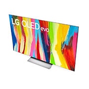 LG Telewizor LG 65” OLED evo 4K ze sztuczną inteligencją, Cinema HDR, Smart TV, 120Hz, DVB-T2/HEVC, OLED65C2, OLED65C22LB