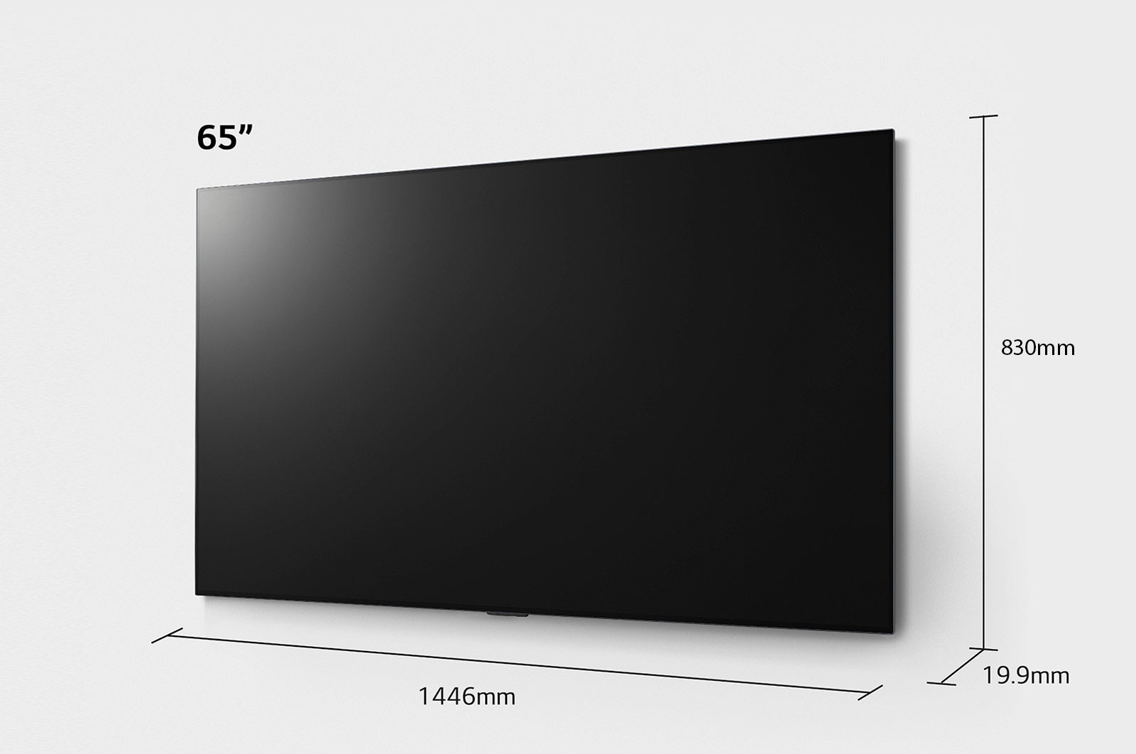LG  Telewizor LG 65” OLED Gallery 4K Cinema HDR AI TV ze sztuczną inteligencją OLED65GX , OLED65GX3LA