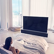 LG Telewizor LG 65” Zwijany OLED 4K ze sztuczną inteligencją, Cinema HDR, Smart TV, 120Hz, DVB-T2/HEVC, OLED65R19LA, OLED65R19LA