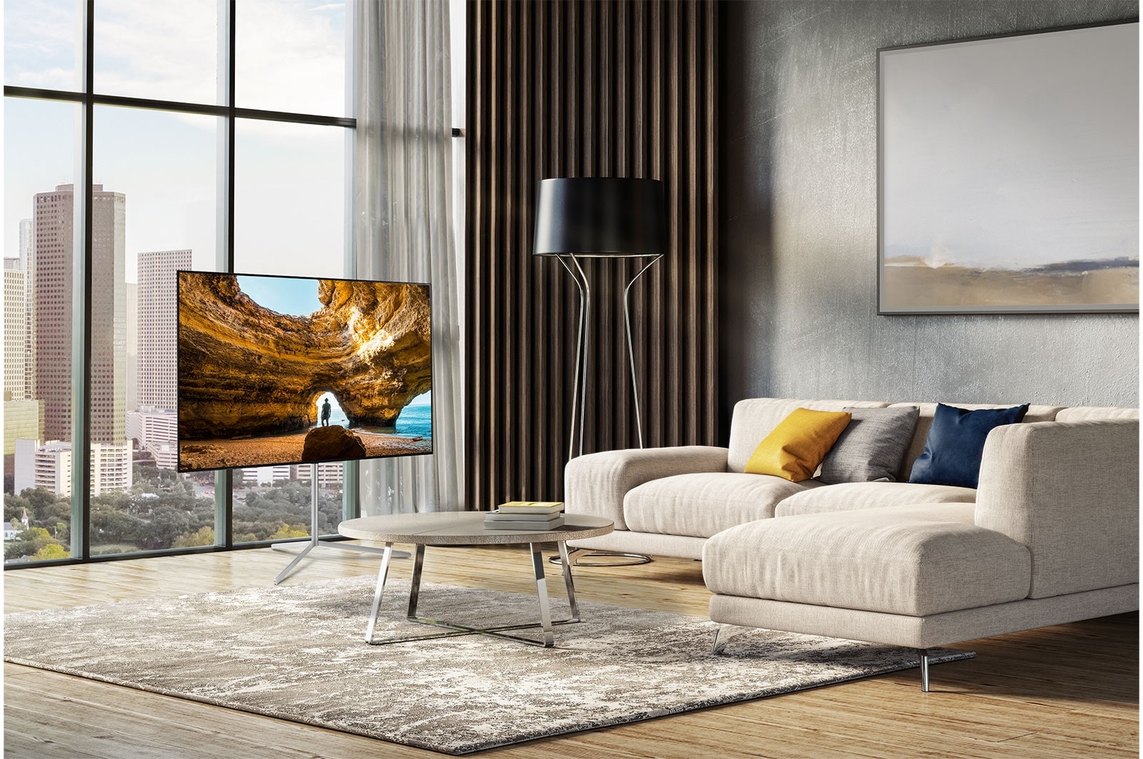 LG Telewizor LG 65” OLED 4K Smart TV ze sztuczną inteligencją, 120Hz, OLED65B3, OLED65B33LA