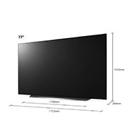 LG Telewizor LG 77” OLED 4K Cinema HDR AI TV ze sztuczną inteligencją OLED77CX, OLED77CX3LA