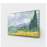 LG Telewizor LG 77” OLED Gallery 4K Cinema HDR AI TV ze sztuczną inteligencją, DVB-T2/HEVC, OLED77G1, OLED77G13LA