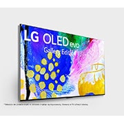 LG Telewizor LG 77” OLED evo Gallery 4K ze sztuczną inteligencją, Cinema HDR, Smart TV, 120Hz, DVB-T2/HEVC, OLED77G2, OLED77G23LA