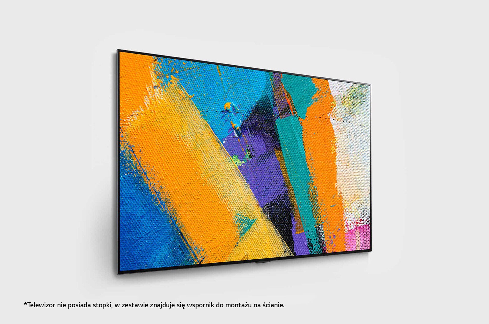 LG Telewizor LG 77” OLED Gallery 4K Cinema HDR AI TV ze sztuczną inteligencją, DVB-T2, OLED77GX , OLED77GX3LA