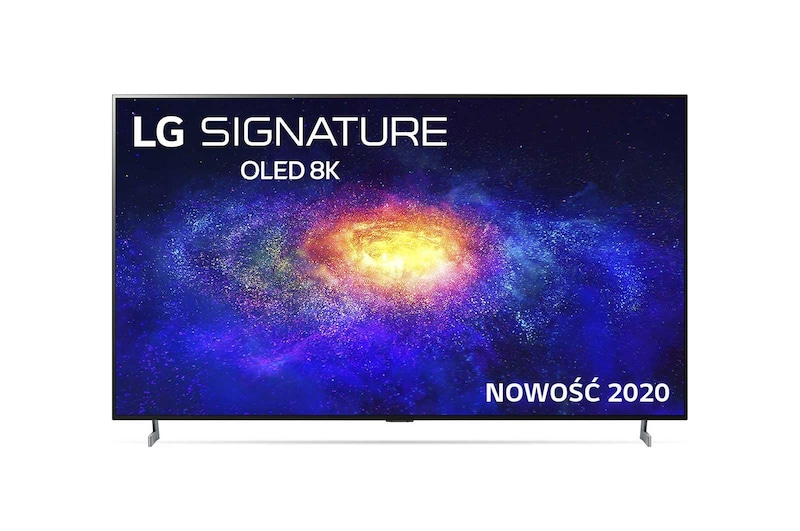 LG Telewizor LG 77” OLED 8K Cinema HDR AI TV ze sztuczną inteligencją, DVB-T2/HEVC, OLED77ZX, OLED77ZX9LA