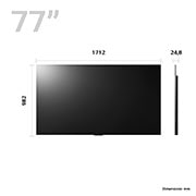 LG Telewizor LG 77” OLED evo 4K Smart TV ze sztuczną inteligencją, 120Hz, OLED77G3, OLED77G33LA