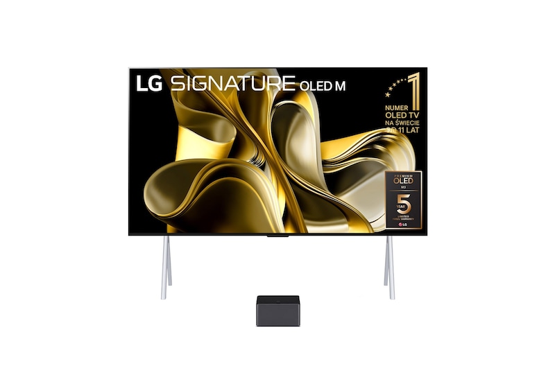 LG Telewizor LG SIGNATURE M3 97" OLED evo 4K Smart TV, 120Hz, OLED97M3, OLED97M39LA