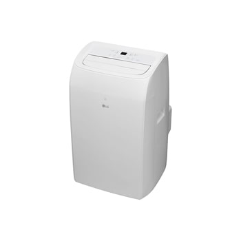 Ujęcie pod kątem z tyłu przenośnego klimatyzatora LG 2,64kW P9NC09TSED0.