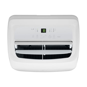 Górny wylot powietrza z widocznymi kratkami nawiewu w przenośnym klimatyzatorze LG 2,64kW P9NC09TSED0.