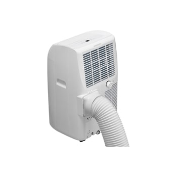 Tylne podłączenie rury odprowadzającej w przenośnym klimatyzatorze LG 2,64kW P9NC09TSED0.
