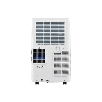 Tylny panel z kratkami wentylacyjnymi i komponentami przenośnego klimatyzatora LG 2,64kW P9NC09TSED0.