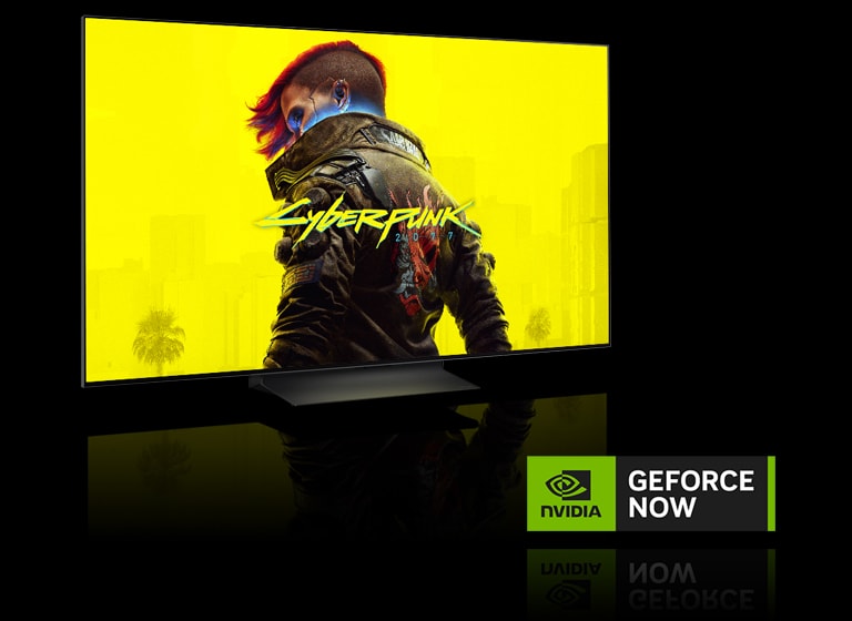 Plakat gry Cyberpunk 2077.