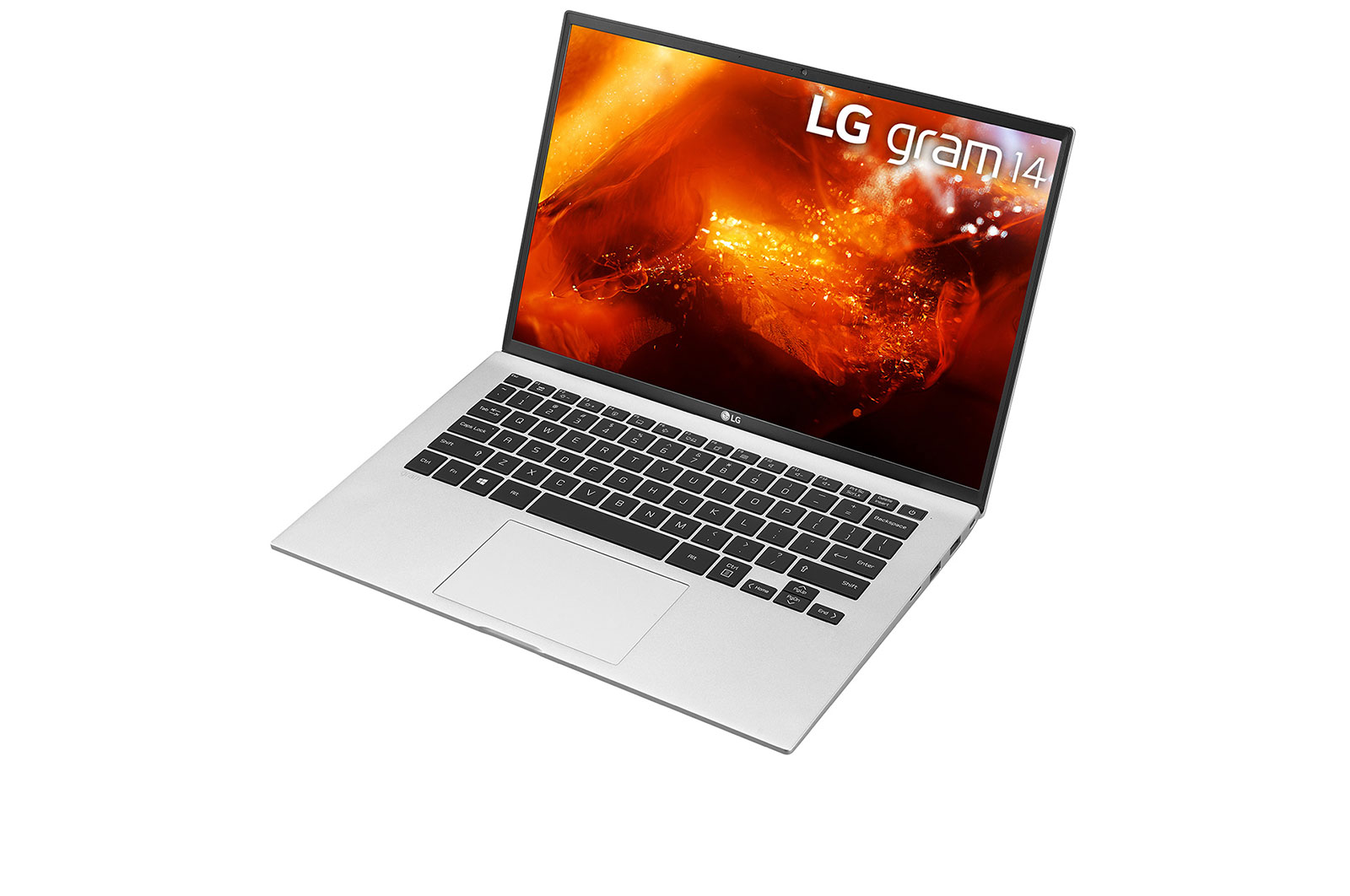 LG Laptop LG gram 14" 2021, Windows 11 Home, SSD 512GB, 16GB, Intel Evo z procesorem Intel® Core™ i5 11. generacji, 14Z90P-G, kolor srebrny, 14Z90P-G.AA66Y