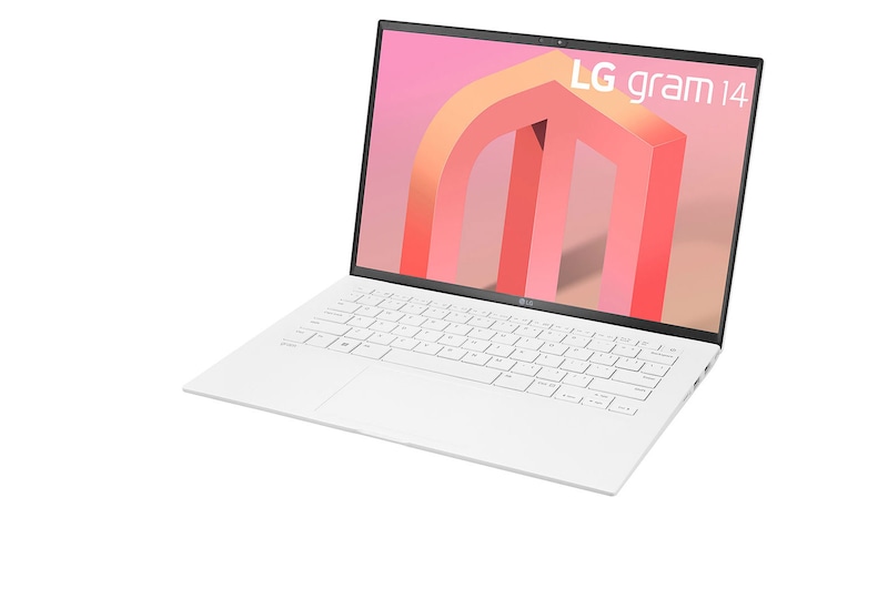 LG Laptop LG gram 14'' 2022 z matową matrycą, Windows 11 Home, SSD 512GB M.2(NVME), 16GB, Intel Evo z procesorem Intel® Core™ i5 12. generacji, 14Z90Q-G, kolor biały, 14Z90Q-G.AA54Y