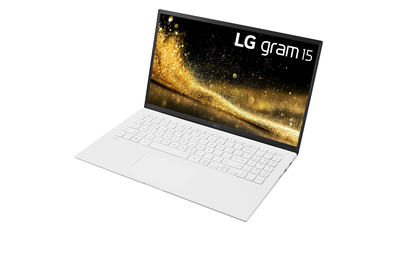 LG Laptop LG gram 15,6'' 2021, Windows 11 Home, SSD 512GB, 16GB, Intel Evo z procesorem Intel® Core™ i5 11 generacji, 15Z90P-G, kolor biały, 15Z90P-G.AA64Y