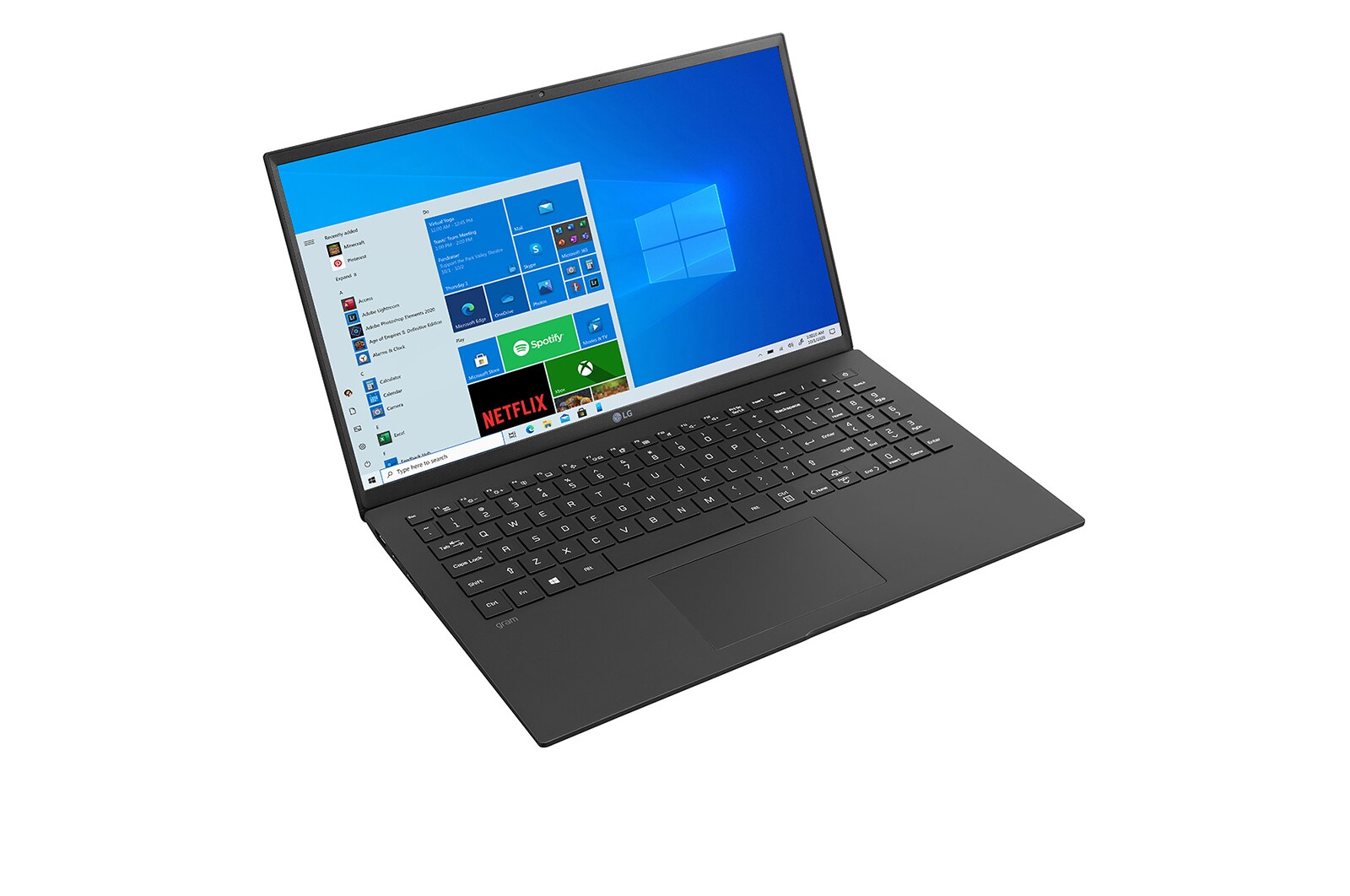 LG Ultrabook LG gram 15,6" 2021, Windows 10 Pro, SSD 256GB, 16GB, Intel Evo z procesorem Intel® Core™ i5 11 generacji, 15Z90P-G, kolor czarny, 15Z90P-G.AP52Y