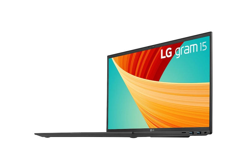 LG Laptop LG gram 15" 2023 z matową matrycą FHD IPS, Windows 11 Home, SSD 512GB M.2 (NVME), 16GB, Intel Evo z procesorem Intel® Core™ i5 13. generacji, 15Z90R, kolor ciemnoszary, 15Z90R-G.AA56Y