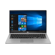 LG gram 15,6&#34; - Srebrny, SSD 256GB, Waga 1099g, Czas pracy do 21.5 godz, Intel® Core™ i5-8265U. 15Z990-V - widok z przodu